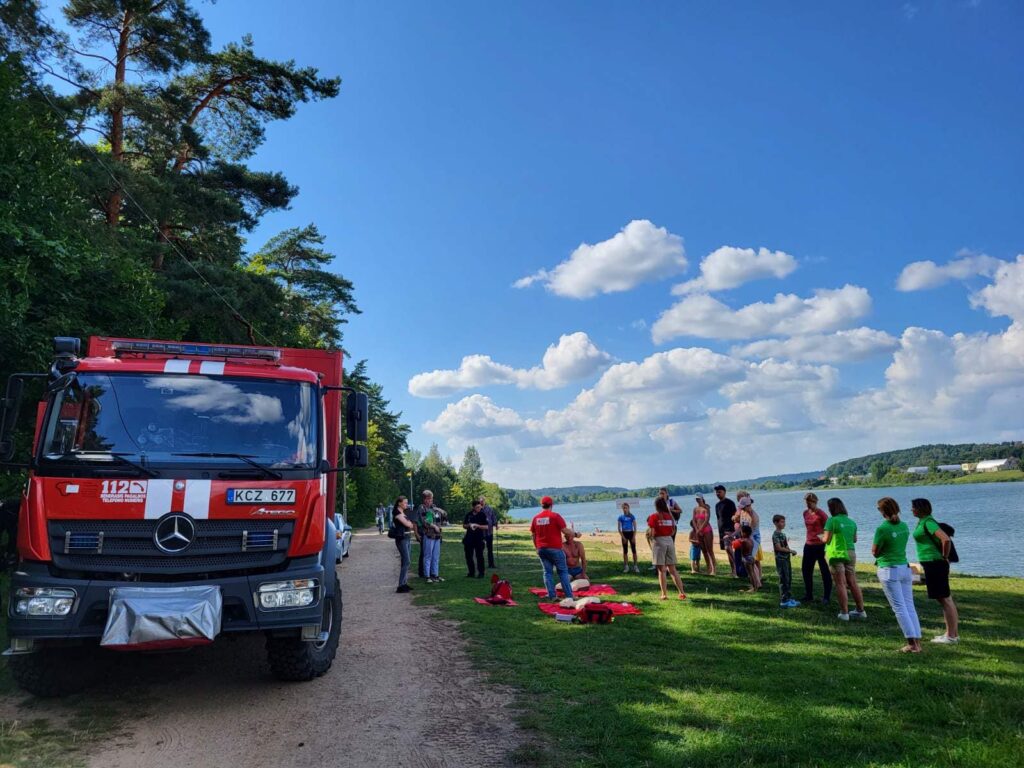 Akcija „Saugus elgesys prie vandens“