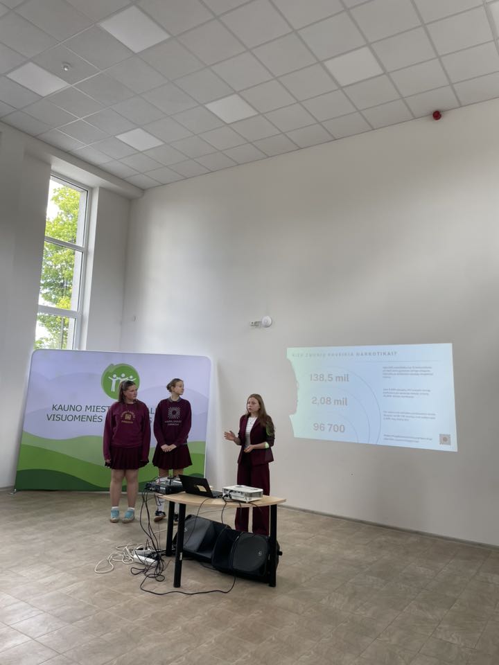 Mokinių forumas „KARTA BE PRIKLAUSOMYBIŲ“