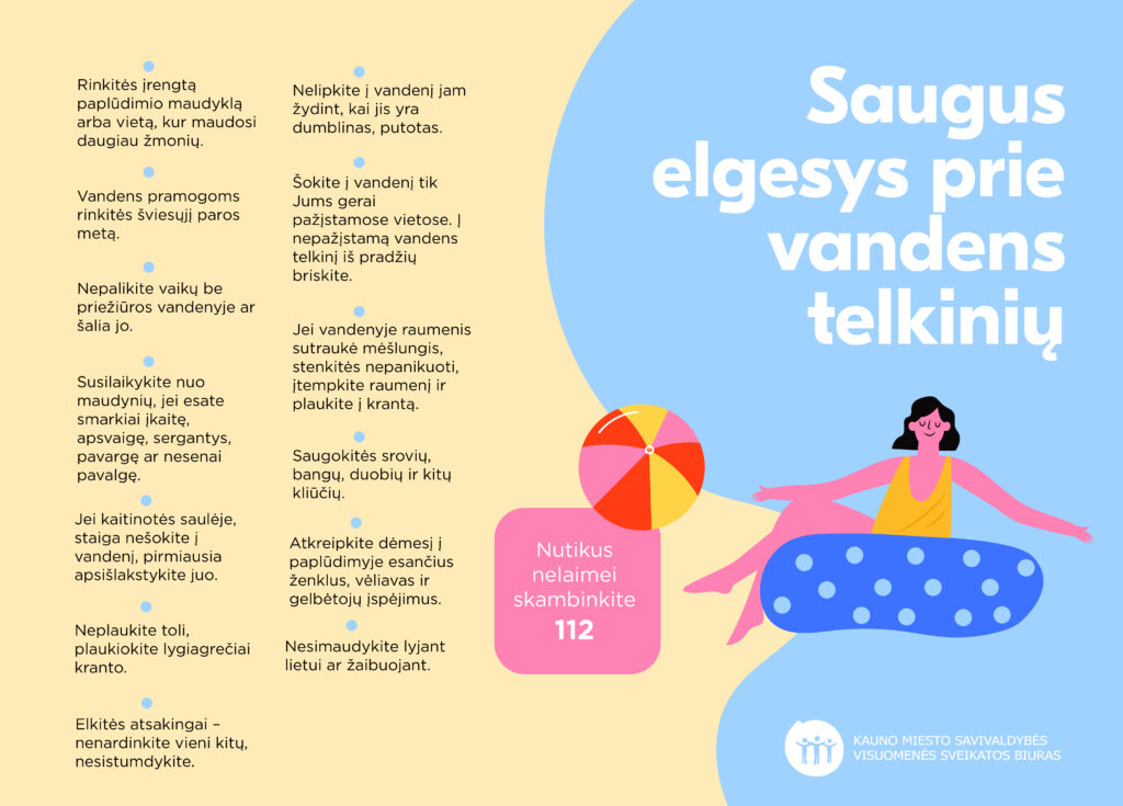 Liepos 25-oji – Tarptautinė skendimų prevencijos diena