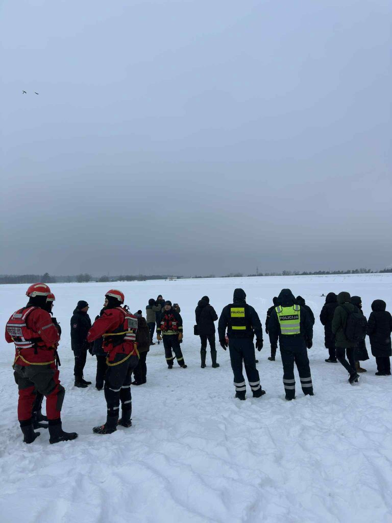 Akcija „Saugus elgesys ant ledo“