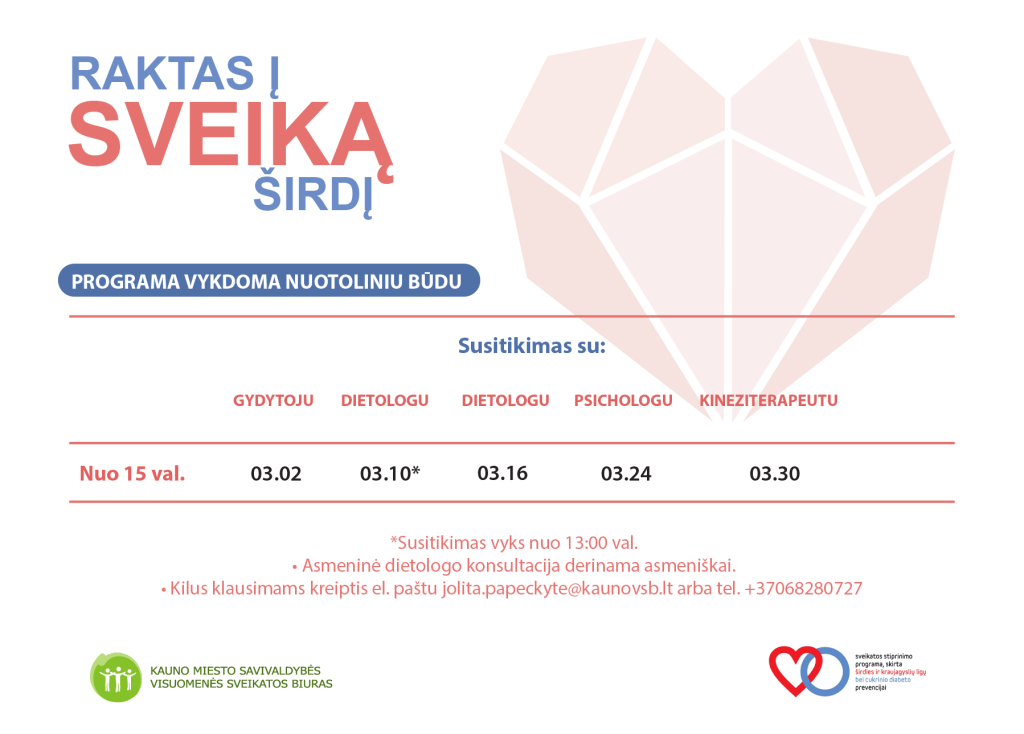 Raktas į sveiką širdį – atverk duris į geresnę savijautą!