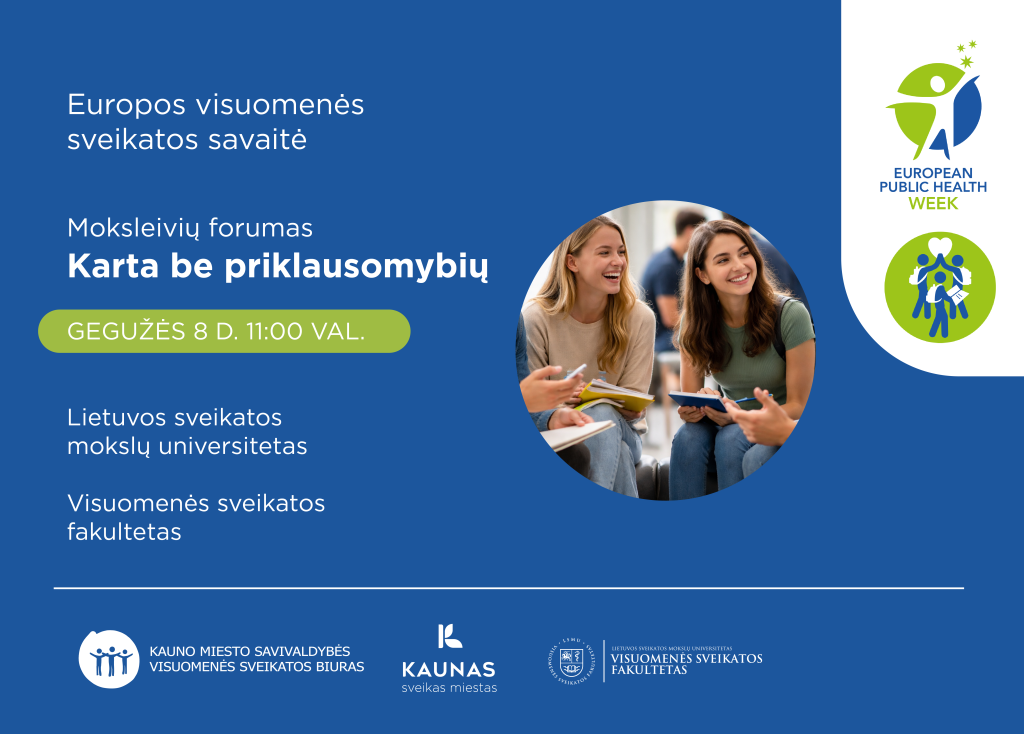 Moksleivių forumas „KARTA BE PRIKLAUSOMYBIŲ“