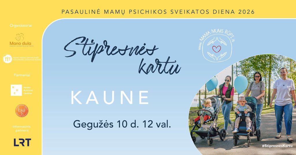 Pogimdyvinė depresija: kad motinystė netaptų našta