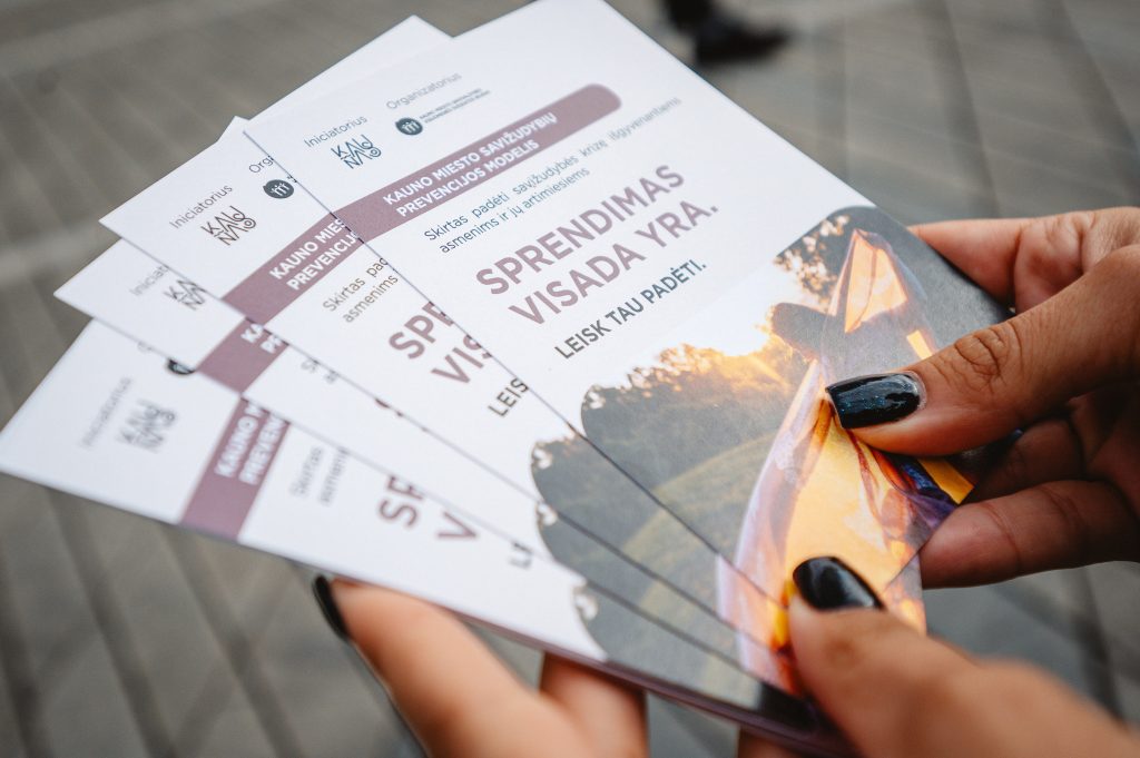 Kauno savižudybių prevencijos modelis – paslaugų gavėjų akimis