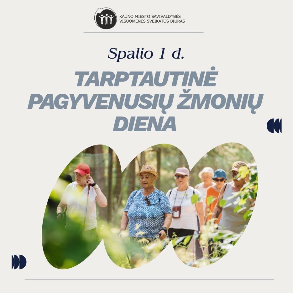 Spalis – Senjorų mėnuo